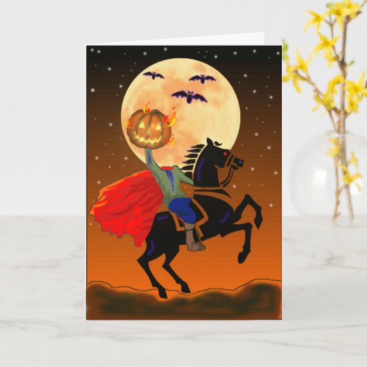 Headless Horseman Kaart (Gele Bloem)