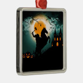 Headless Horseman Metalen Ornament (Rechts)