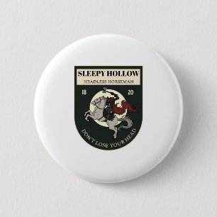 Headless Horseman Ronde Button 5,7 Cm