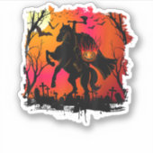 Headless Horseman Shirt Urban Legend Halloween Pum Sticker (Voorkant)