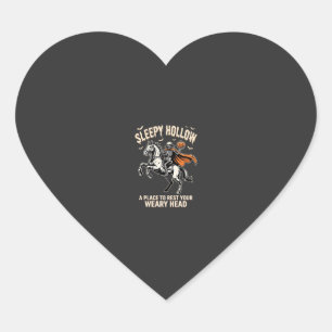 Headless Horseman Sleepy Hollow Halloween T-Shirt Hart Sticker
