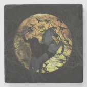 Headless Horseman Stenen Onderzetter (Voorkant)
