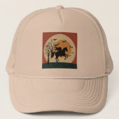 Headless Horseman Trucker Hat Trucker Pet (Voorkant)