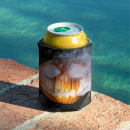 Headless Horseman's Jack-o-Lantern Head a Flame Blikjeskoeler