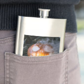 Headless Horseman's Jack-o-Lantern Head a Flame Flacon (Voorbeeld)