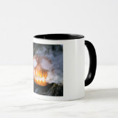 Headless Horseman's Jack-o-Lantern Head a Flame Mok (Voorkant rechts)