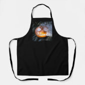 Headless Horseman's Jack-o-Lantern Head a Flame Schort (Voorkant)