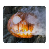 Headless Horseman's Jack-o-Lantern Head a Flame Snijplank (Voorkant)