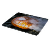 Headless Horseman's Jack-o-Lantern Head a Flame Snijplank (Hoek)