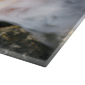 Headless Horseman's Jack-o-Lantern Head a Flame Snijplank (Hoek)