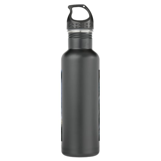 Headless Horseman's Jack-o-Lantern Head a Flame Waterfles (Achterkant)