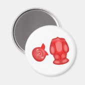 Headless Jelly Baby Magneet (Voorkant / Achterkant)