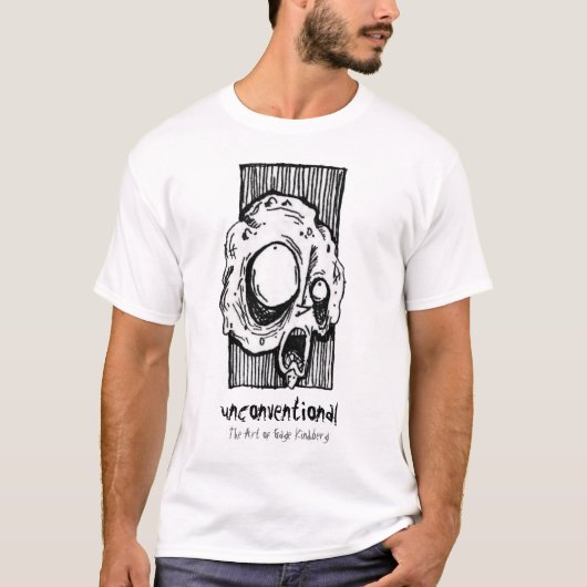 "Headless Phil" White T-Shirt (Voorkant)