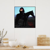 HeadlessHorseman met BloodyAutograaf Poster (Keuken)