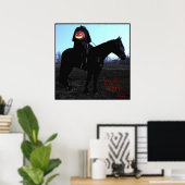 HeadlessHorseman met BloodyAutograaf Poster (Thuiskantoor)