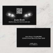 Headlight Restoration Mobile Detail QR Visitekaartje (Voorkant / Achterkant)
