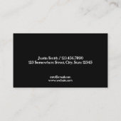 Headlight Restoration Mobile Detail QR Visitekaartje (Achterkant)