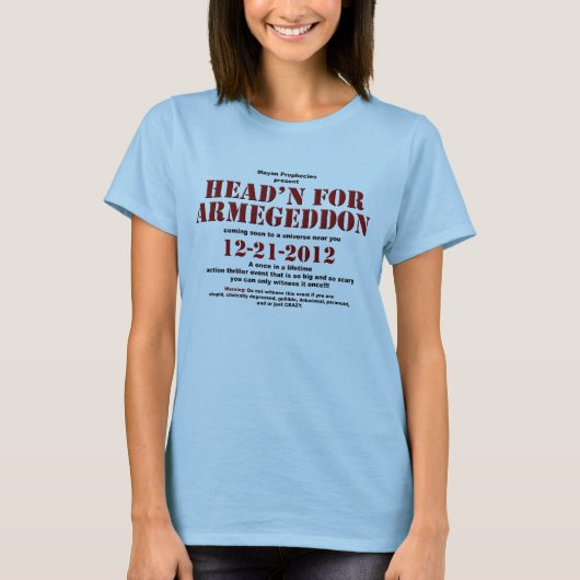 Headn for Armegeddon T-shirt (Voorkant)