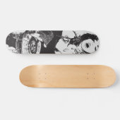 HEADPHONE GIRL MET VINYL. ONEIGHTH Tokyo Original Persoonlijk Skateboard (Horizontaal)