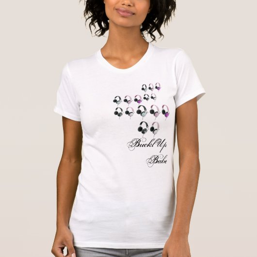 Headphone Rewind Girlie T-shirt (Voorkant)