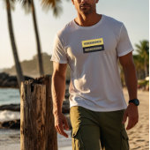 "Headphones in Problems Out" Ontwerp voor muziekli T-shirt