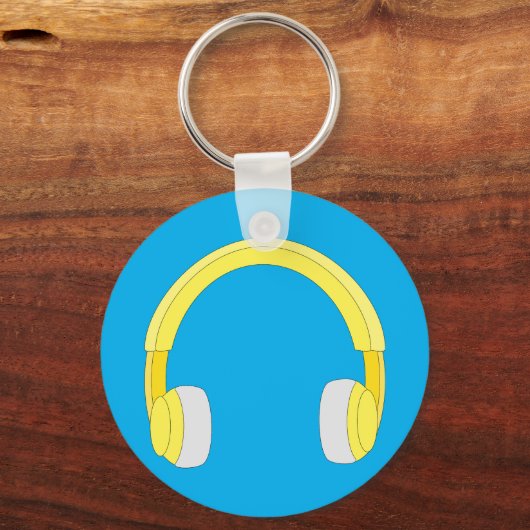 Headphones Sleutelhanger (Achterkant)
