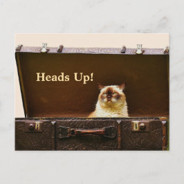HEADS UP RELOCATION CARD BRIEFKAART