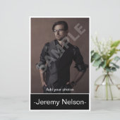 Headshot Actor Comp Card (Staand voorkant)