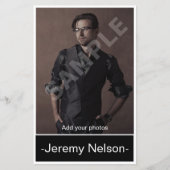 Headshot Actor Comp Card (Voorkant)