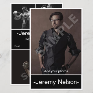 Headshot Actor Comp Card