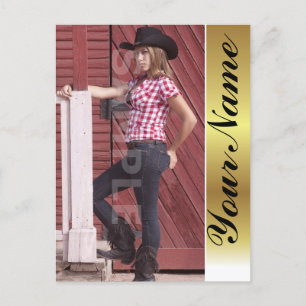 Headshot Comp Card Zeds Briefkaart