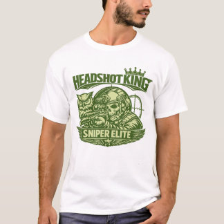Headshot King Sniper Elite Tee T-shirt