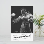 Headshot Mannelijke Actor Comp Card (Staand voorkant)