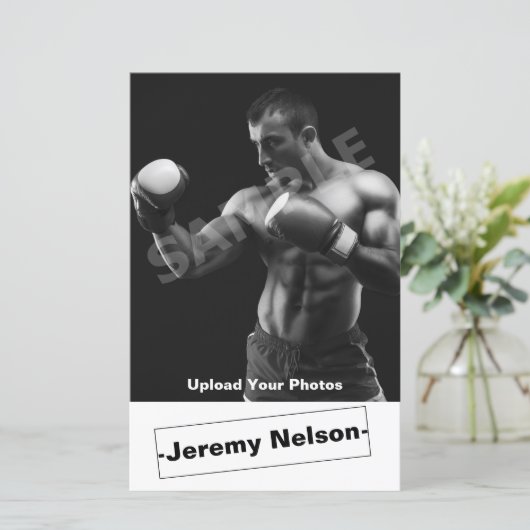 Headshot Mannelijke Actor Comp Card (Staand voorkant)