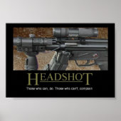 Headshot Poster (Voorkant)