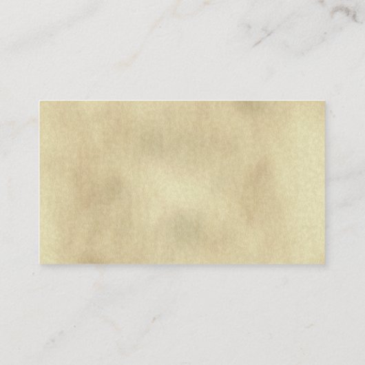 Headshot Sepia Textuur Model Actor Visitekaartjes (Achterkant)