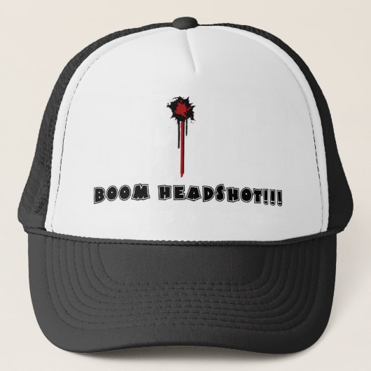 Headshot Trucker Pet (Voorkant)