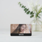 Headshot Visitekaartjes - Actor Headshot Kaart (Staand voorkant)