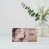 Headshot Visitekaartjes - Actor Headshot Kaart (Staand voorkant)