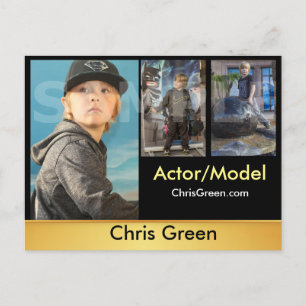 Headshot Zed/Comp Kaarten Modellen Acteurs