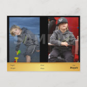 Headshot Zed/Comp Kaarten Modellen Acteurs (Achterkant)