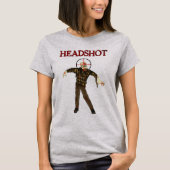 Headshot Zombie T-shirt (Voorkant)