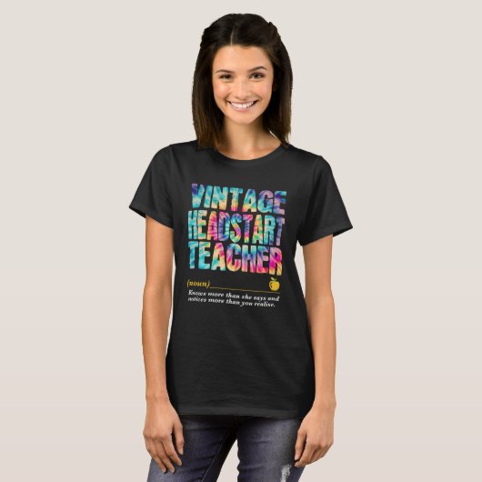 Headstart Teacher Appreciation Week Back to School T-shirt (Voorkant volledig)