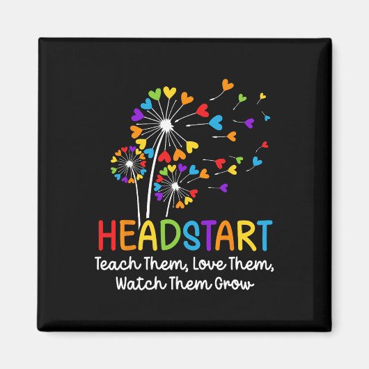 Headstart Teacher Early Childhood Educator  Magneet (Voorkant)