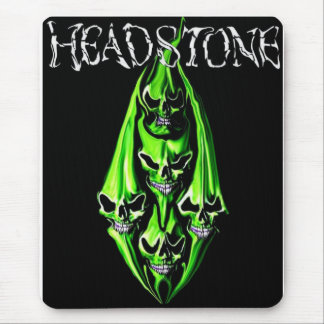HEADSTONE 5 Green Skull Mousepad Muismat