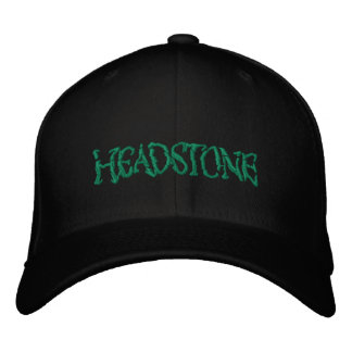 HEADSTONE Groene Logo Geborduurde Pet