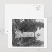 Headstone of Wild Bill Hickock's Grave Photograp Briefkaart (Voorkant / Achterkant)