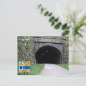 Headstone Tunnel, Derbyshire, Engeland. Briefkaart (Staand voorkant)