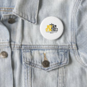 Heal Cancer Childhood Cancer Awareness God Christi Ronde Button 5,7 Cm (In situ)