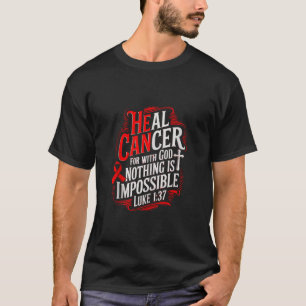 Heal Cancer Survivor Blood Cancer Awareness Tank T